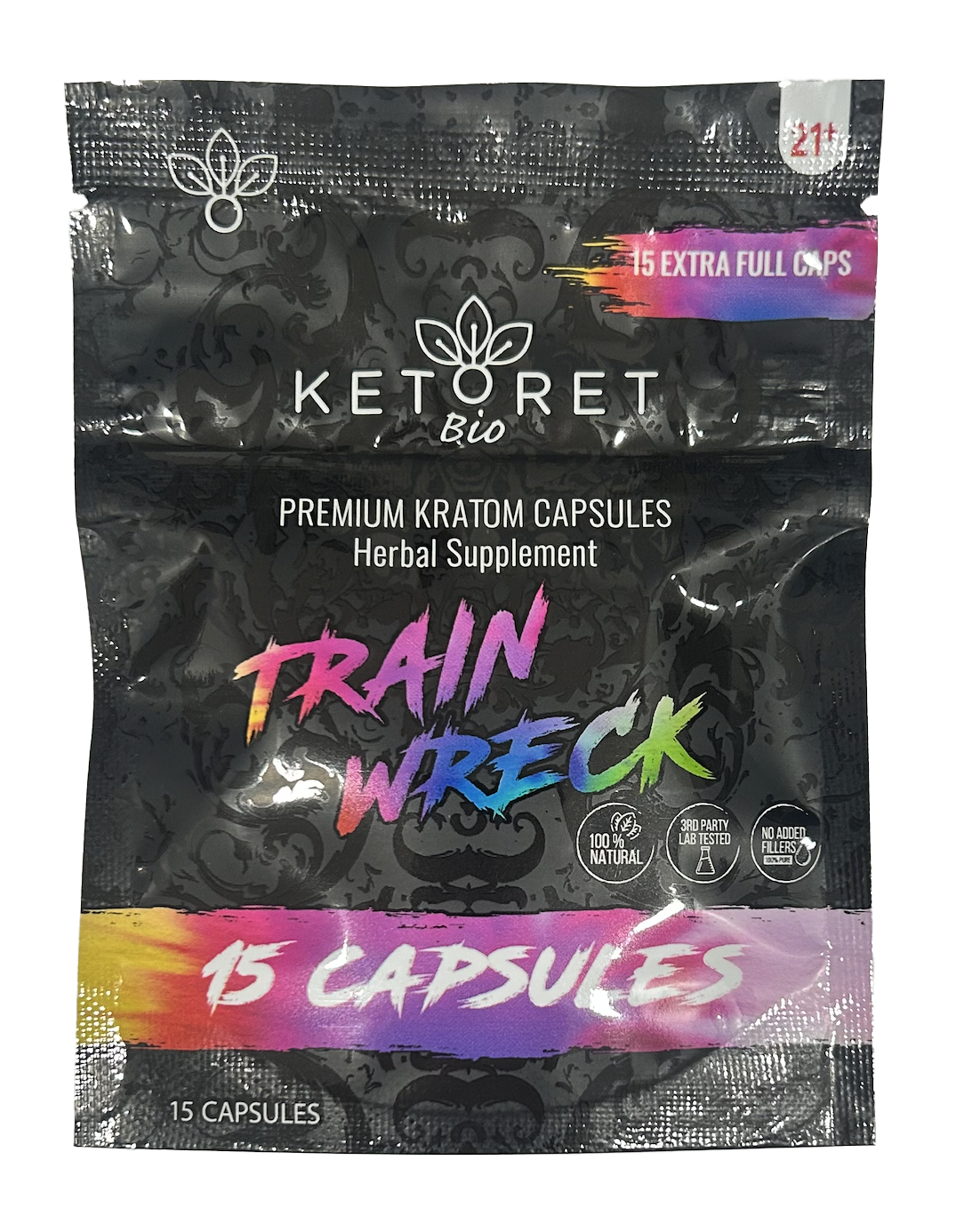 KETORET Bio Kratom Capsules – 15 Count