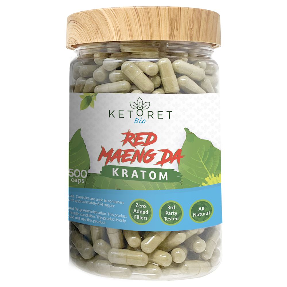 Red Maeng Da Kratom Capsules