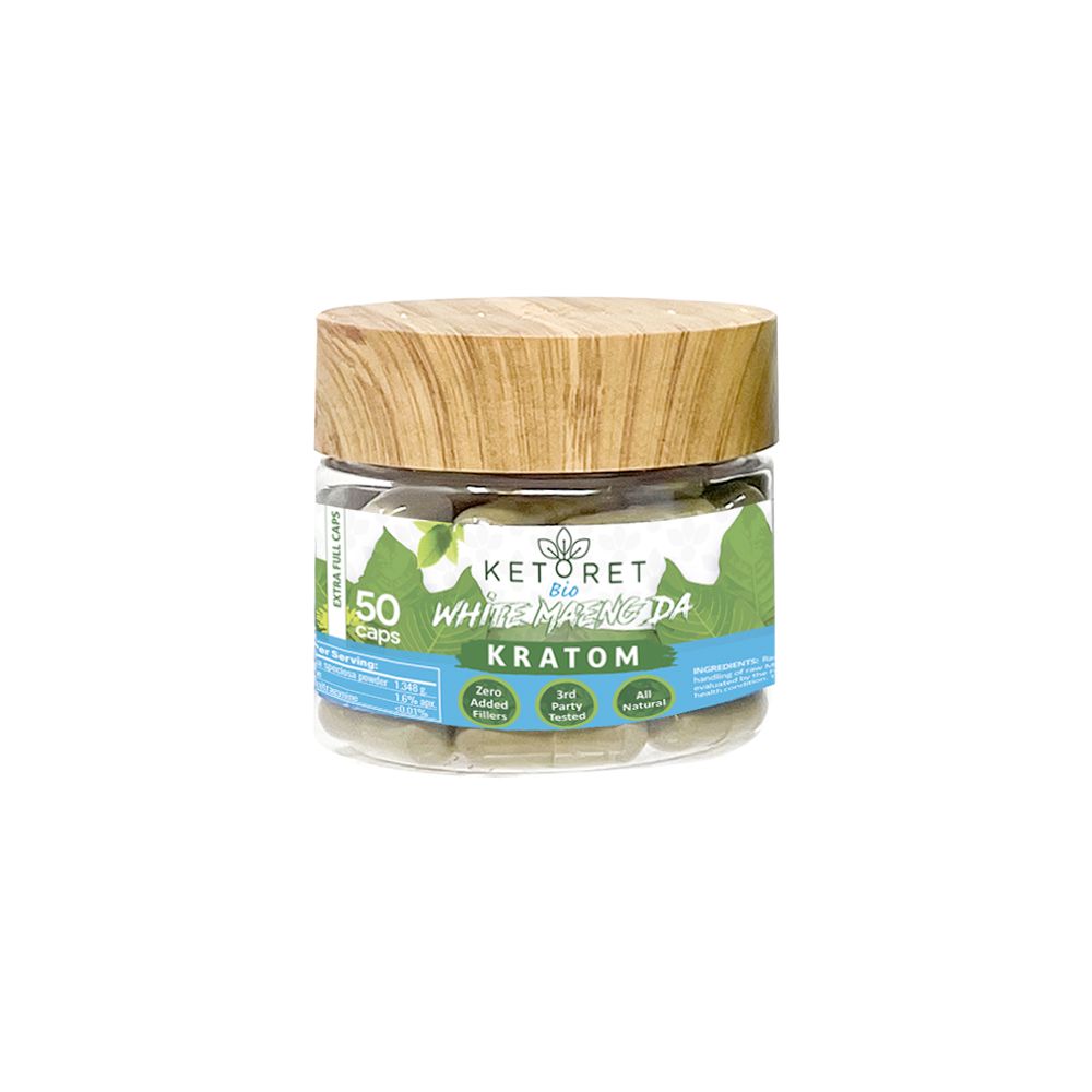 White Maeng Da Kratom Capsules