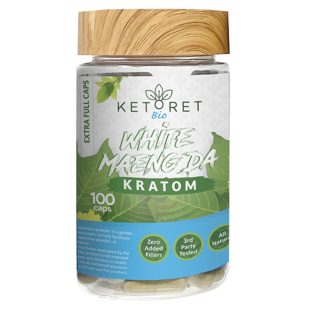 White Maeng Da Kratom Capsules