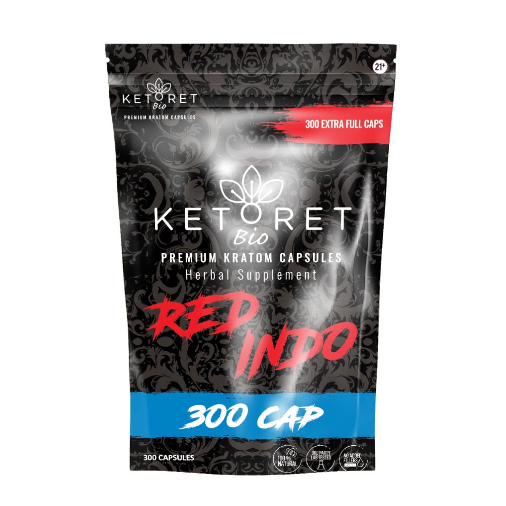 Red Indo Kratom Capsules