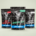 KetoretBio powder variety pack with Maeng Da, Red Maeng Da and White Maeng Da, 250 grams per bag.