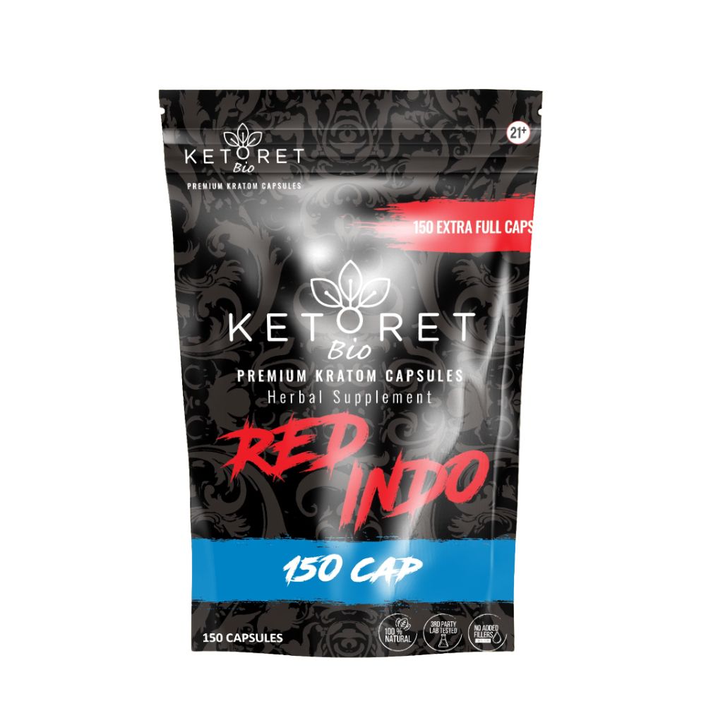Red Indo Kratom Capsules