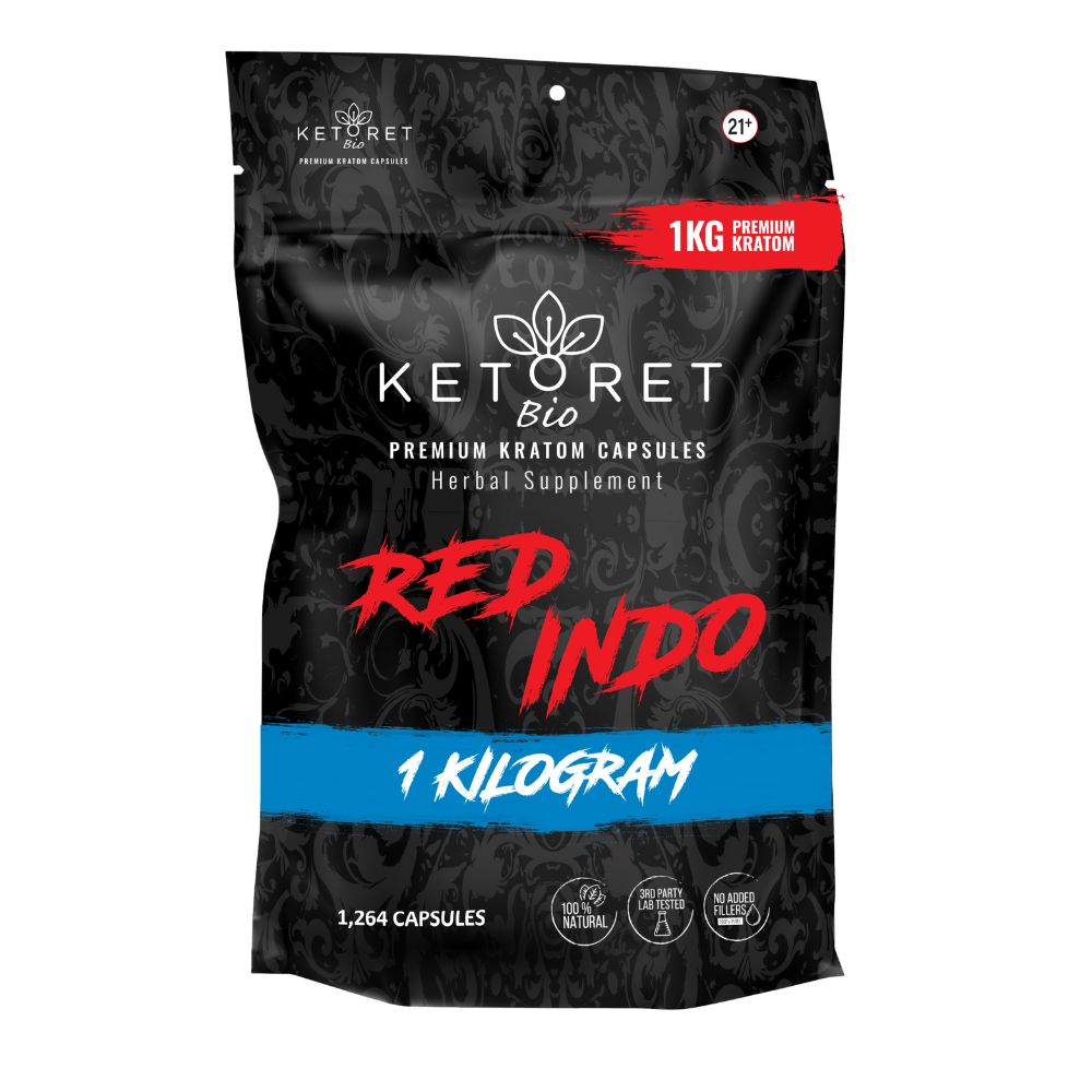 Red Indo Kratom Capsules