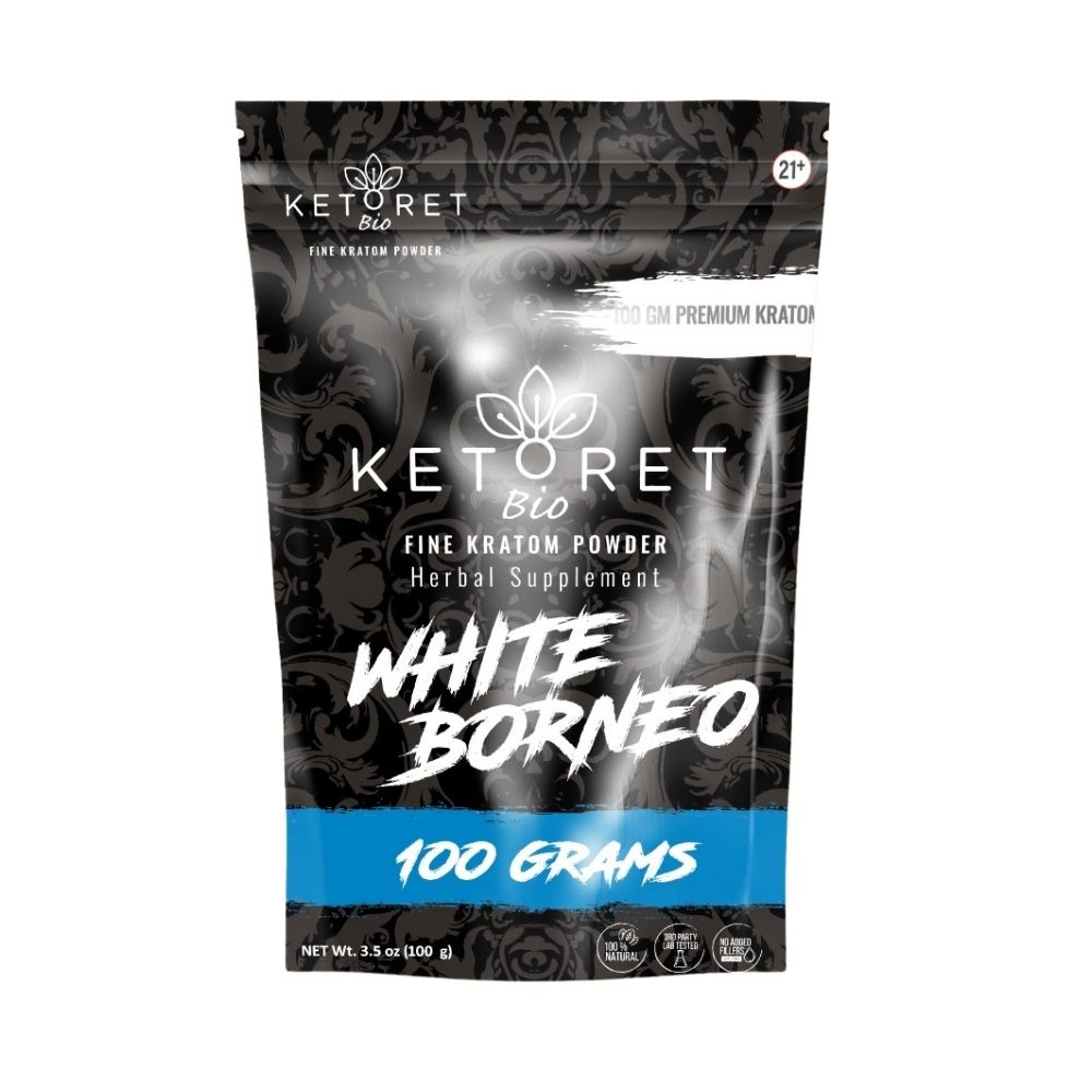 White Borneo Kratom Powder