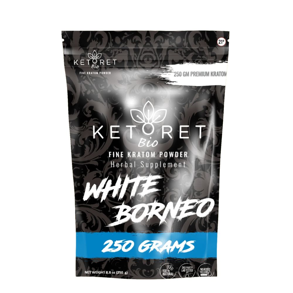 White Borneo Kratom Powder