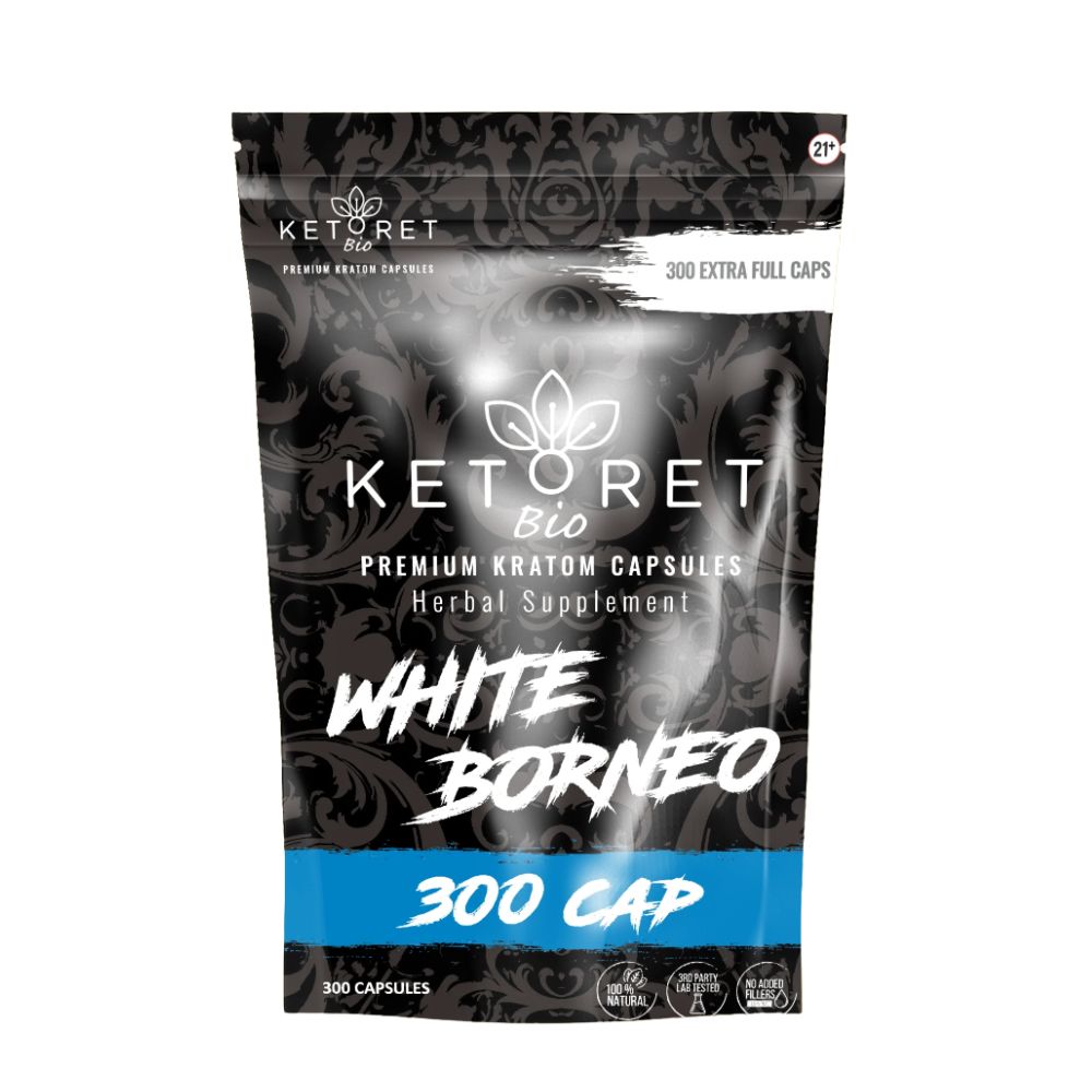 White Borneo Kratom Capsules