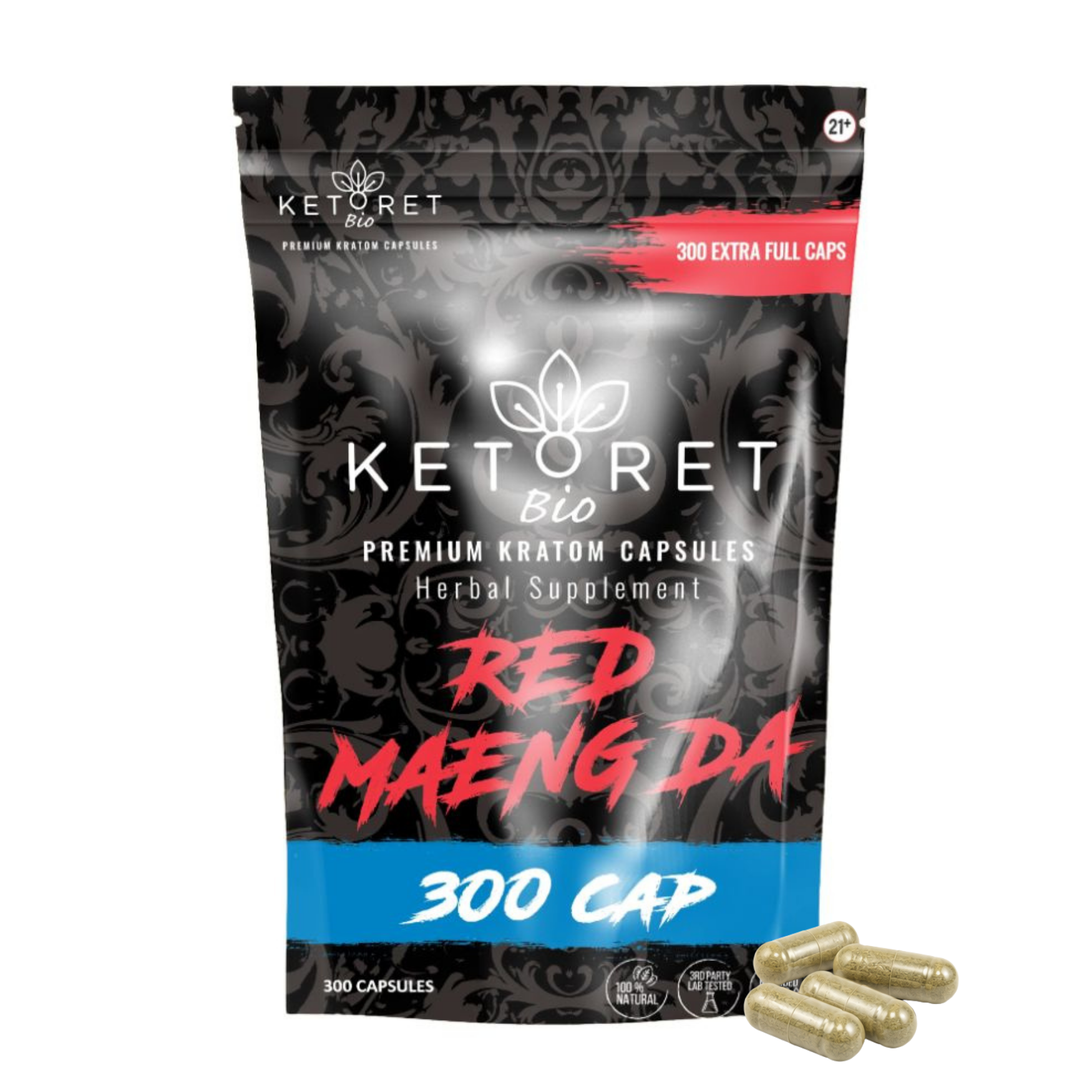 Red Maeng Da Kratom Capsules