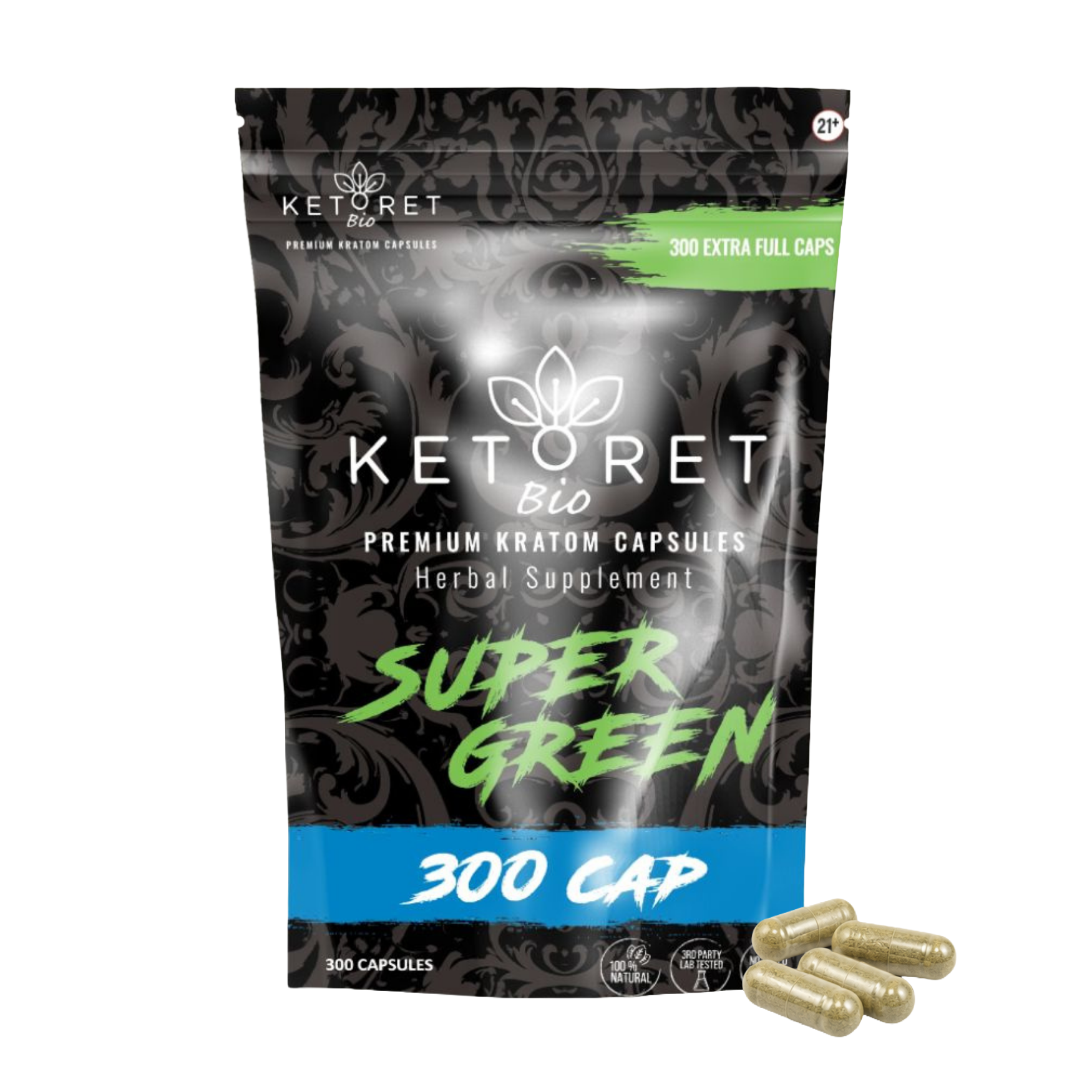 Super Green Kratom Capsules