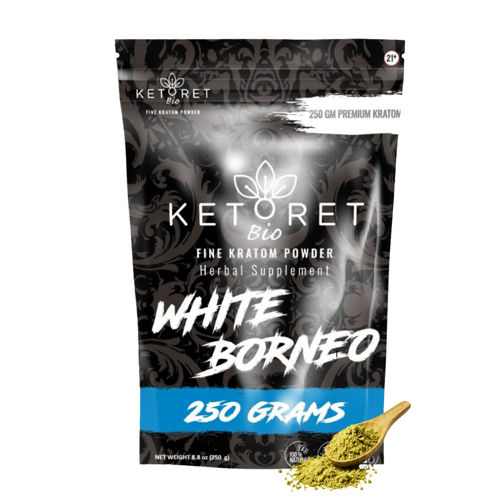 White Borneo Kratom Powder