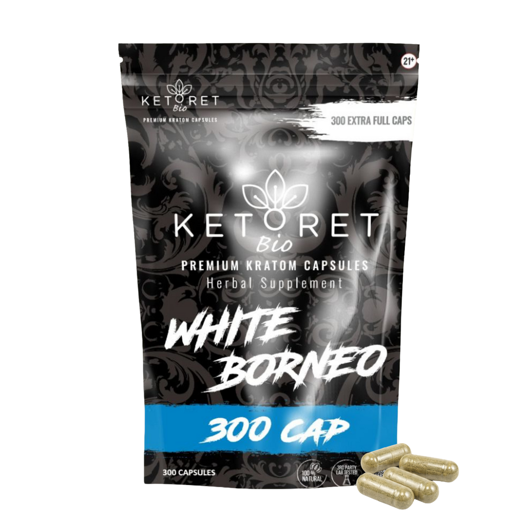 White Borneo Kratom Capsules