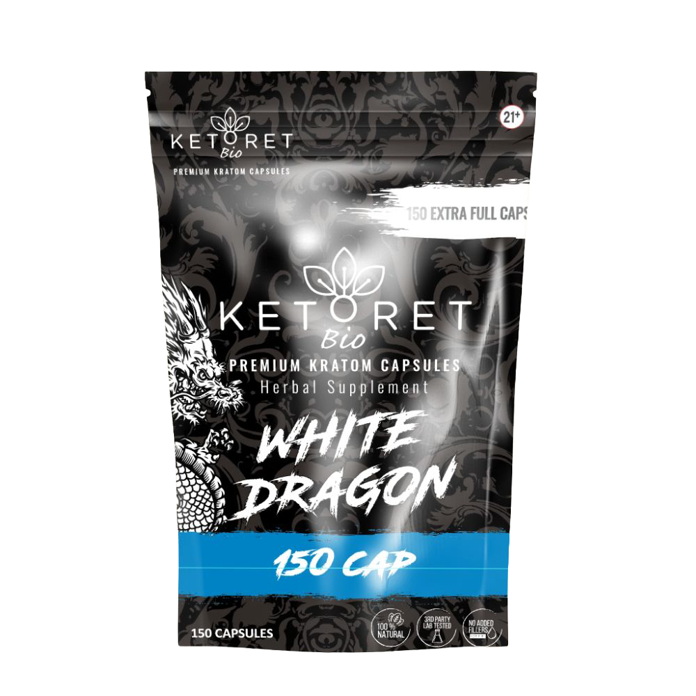 White Kratom Capsules Bundle – 450 Capsules