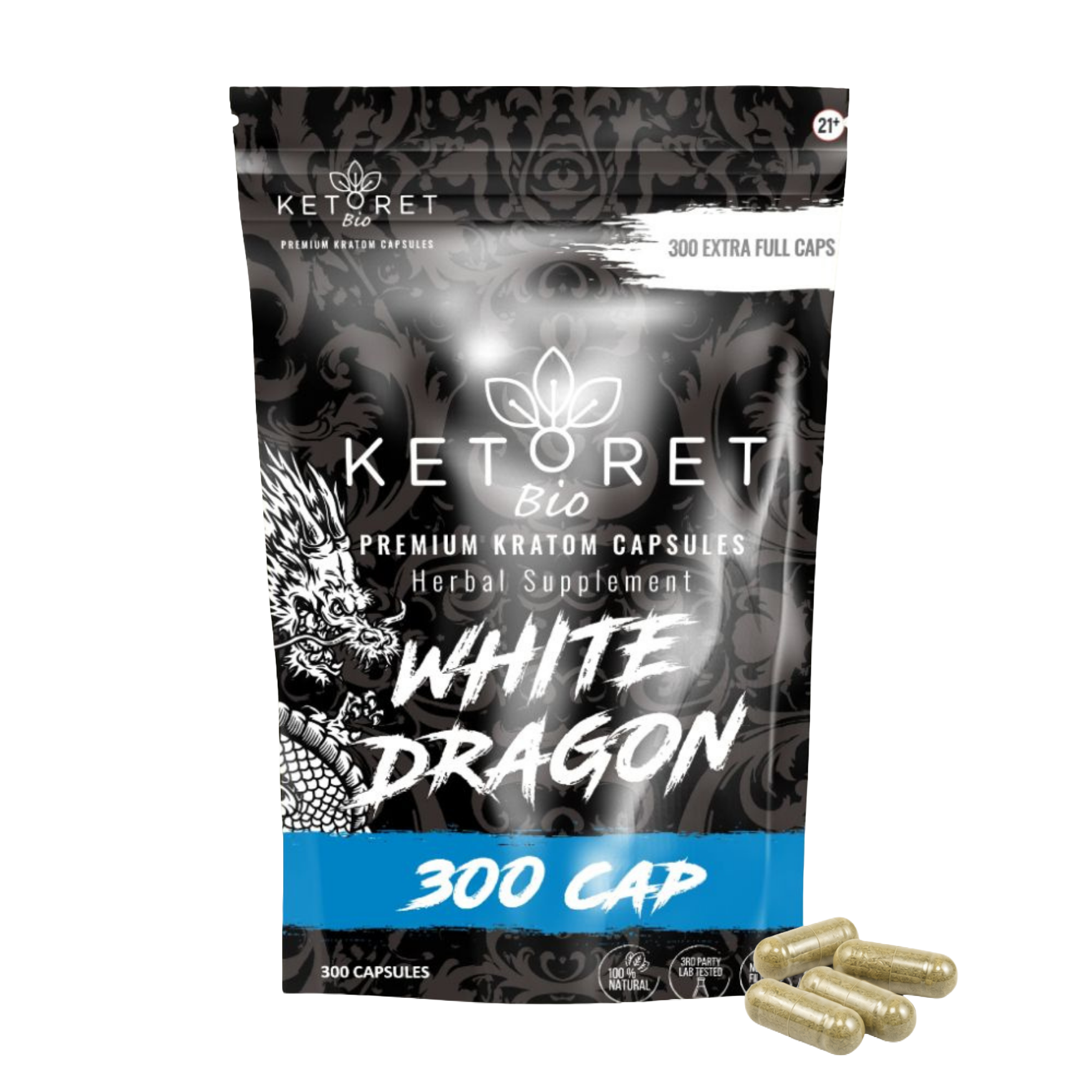 White Dragon Kratom Capsules