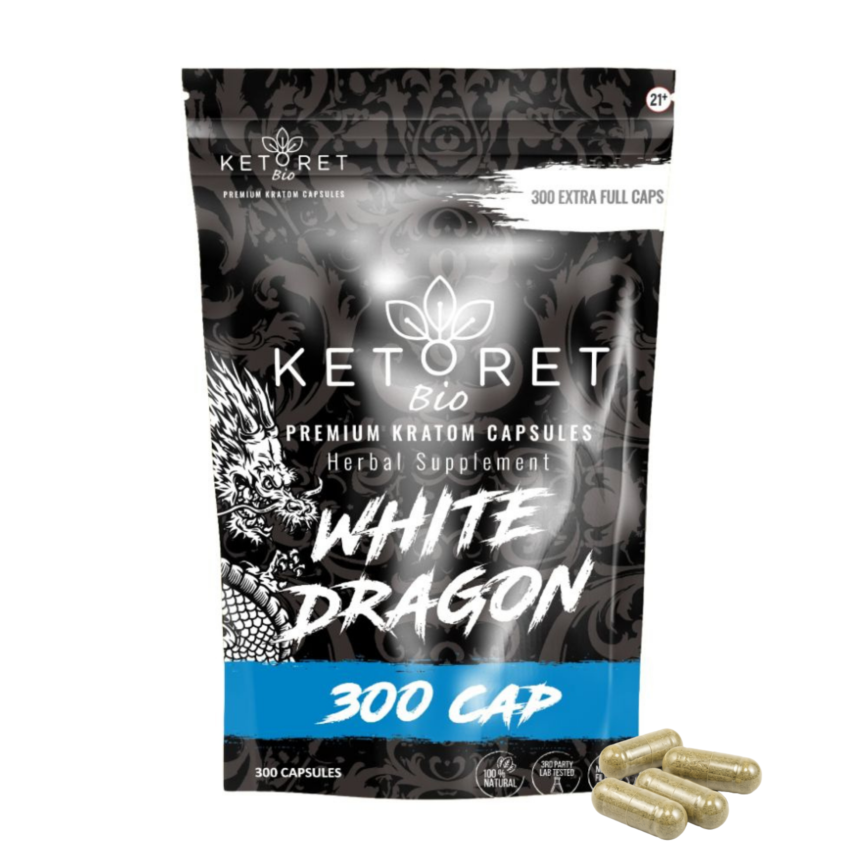 White Dragon Kratom Capsules