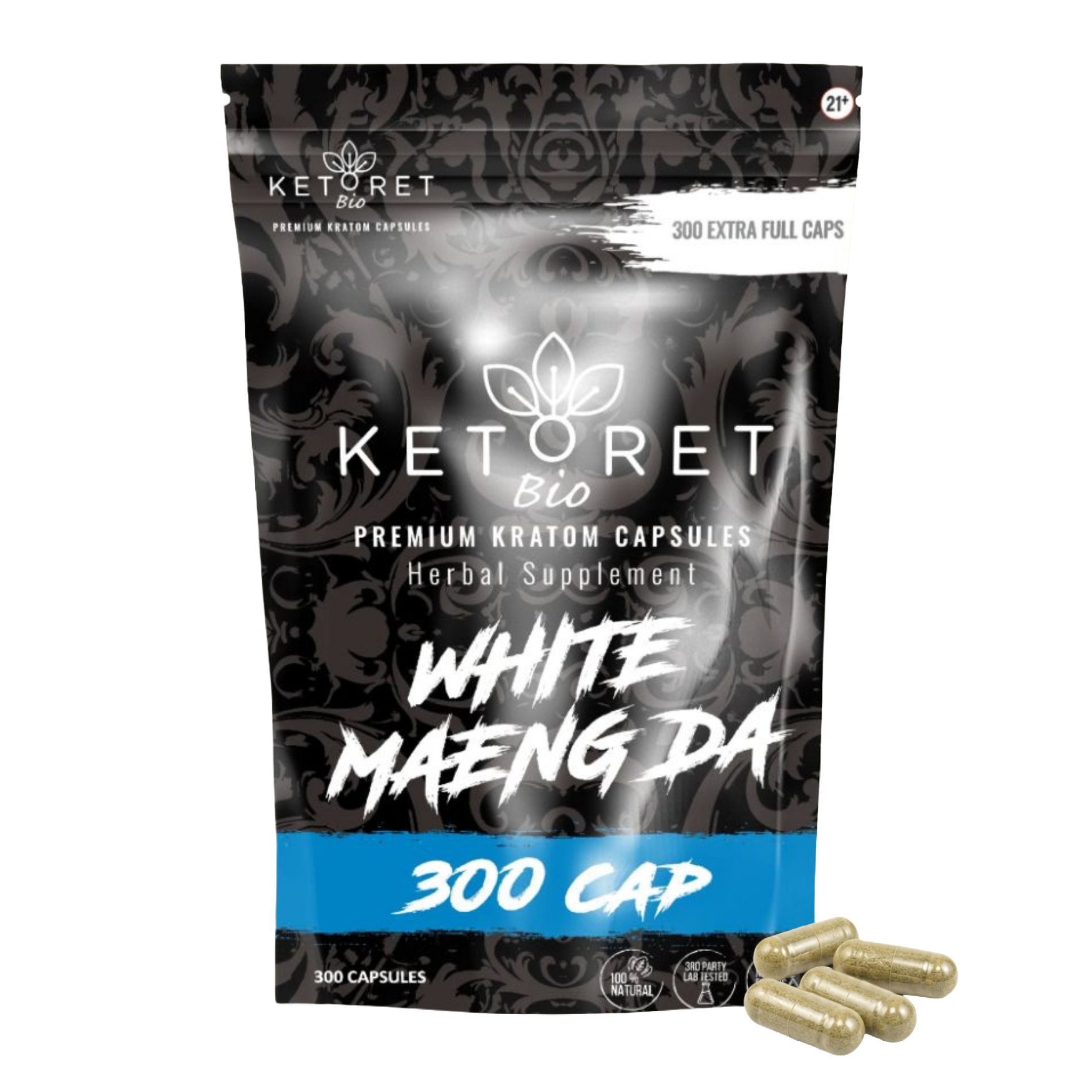 White Maeng Da Kratom Capsules