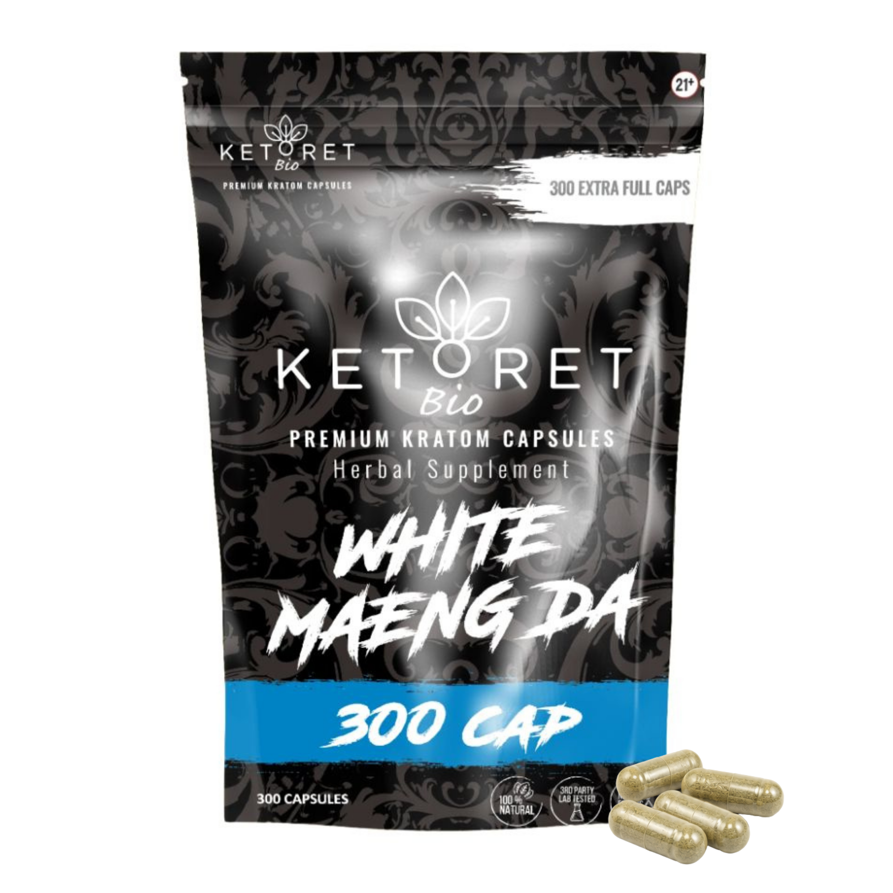 White Maeng Da Kratom Capsules